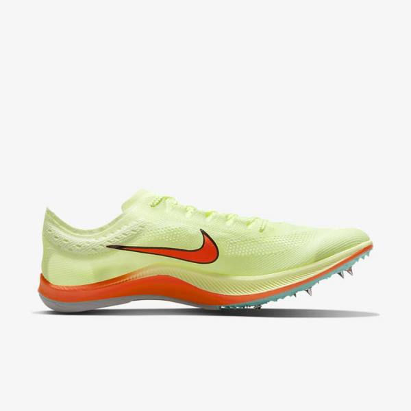 Nike ZoomX Dragonfly Athletics Distance Spikes Muške Tenisice Za Trčanje Tirkizne Crne Narančaste | NK074XLT