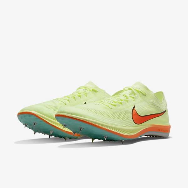 Nike ZoomX Dragonfly Athletics Distance Spikes Ženske Tenisice Za Trčanje Tirkizne Crne Narančaste | NK892NSL