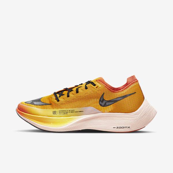 Nike ZoomX Vaporfly NEXT% 2 Ekiden Road Racing Muške Tenisice Za Trčanje Bijele Crne Crne | NK140NIG