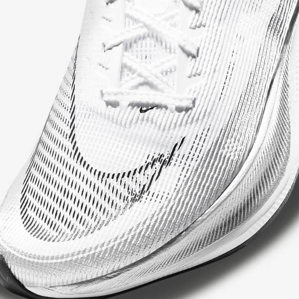 Nike ZoomX Vaporfly Next% 2 Road Racing Muške Tenisice Za Trčanje Crne Metalne Zlatne Bijele | NK324JNX