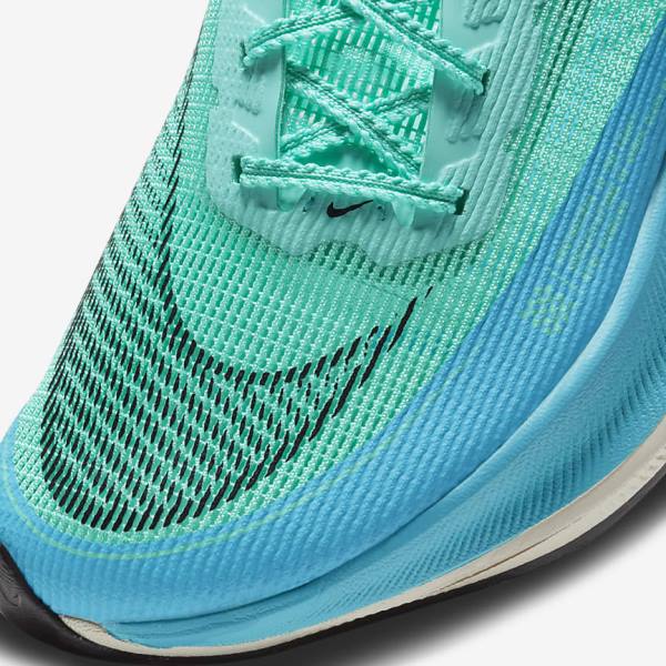 Nike ZoomX Vaporfly Next% 2 Road Racing Ženske Tenisice Za Trčanje Bijele Metalne Srebrne Crne | NK437JQV