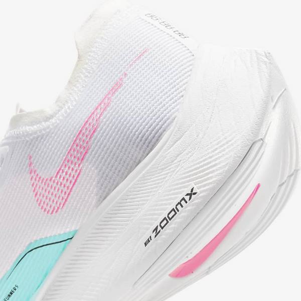 Nike ZoomX Vaporfly Next% 2 Road Racing Muške Tenisice Za Trčanje Zelene Plave Bijele Crne | NK647JRK