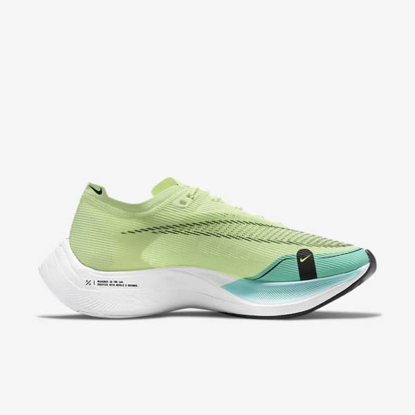 Nike ZoomX Vaporfly Next% 2 Road Racing Ženske Tenisice Za Trčanje Crne Metalne Zlatne Bijele | NK714OTZ