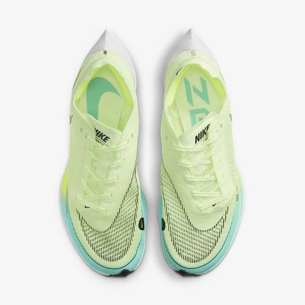 Nike ZoomX Vaporfly Next% 2 Road Racing Ženske Tenisice Za Trčanje Crne Metalne Zlatne Bijele | NK714OTZ