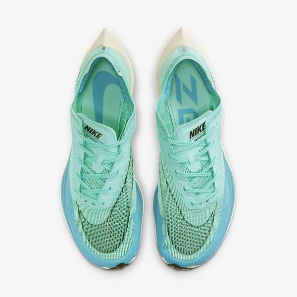 Nike ZoomX Vaporfly Next% 2 Road Racing Muške Tenisice Za Trčanje Bijele Metalne Srebrne Crne | NK743TQN