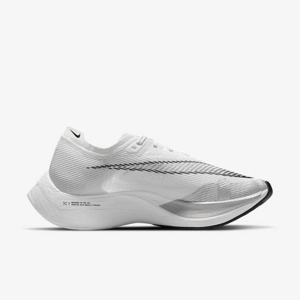 Nike ZoomX Vaporfly Next% 2 Road Racing Ženske Tenisice Za Trčanje Bijele Žute Plave | NK908ZJA