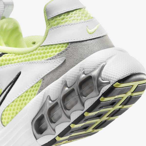 Nike Zoom Air Fire Ženske Tenisice Bijele Svijetlo Limun Crne Metalne Srebrne | NK427CGY