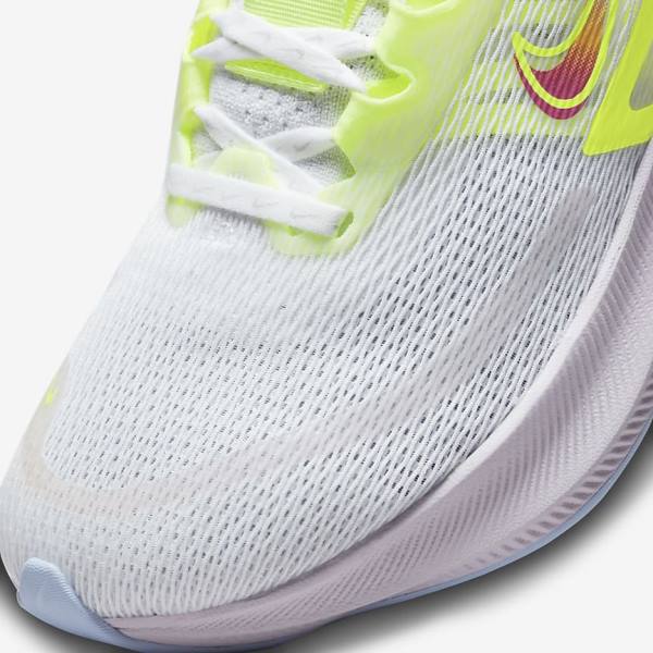 Nike Zoom Fly 4 Premium Road Ženske Tenisice Za Trčanje Crne Tamno Sive Bijele | NK429DMX