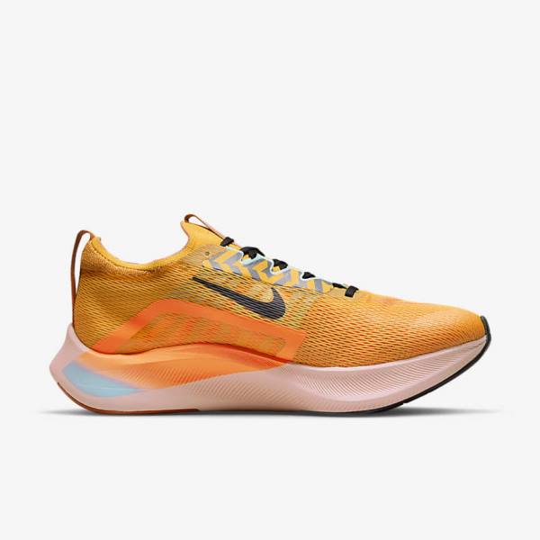 Nike Zoom Fly 4 Road Muške Tenisice Za Trčanje Crne Plave Bijele | NK058WYA