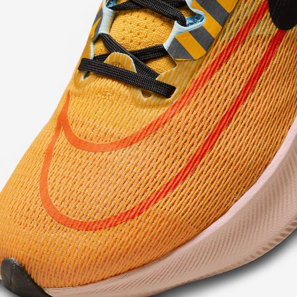 Nike Zoom Fly 4 Road Muške Tenisice Za Trčanje Crne Plave Bijele | NK058WYA