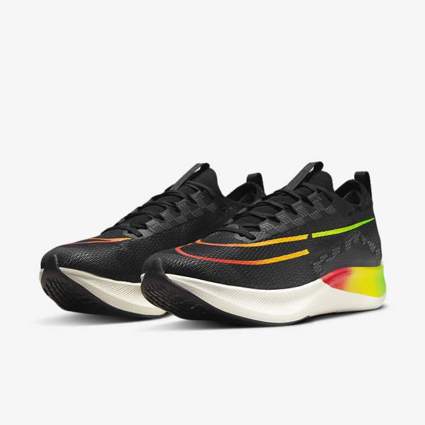 Nike Zoom Fly 4 Road Muške Tenisice Za Trčanje Narančaste Crne | NK873LNE