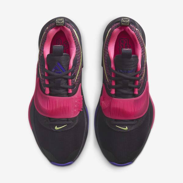 Nike Zoom Freak 3 Muške Tenisice za košarku Ljubičaste Roze Ljubičaste Svijetlo Limun | NK679EZU