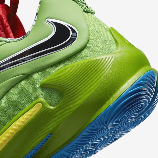 Nike Zoom Freak 3 Ženske Tenisice za košarku Zelene Bijele Crvene Crne | NK760ZDC