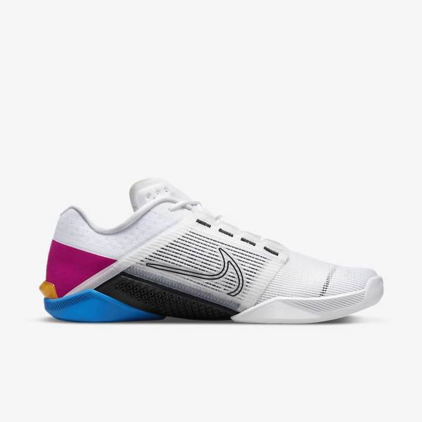 Nike Zoom Metcon Turbo 2 Muške Tenisice Za Trening Bijele Plave Roze Crne | NK081RXM