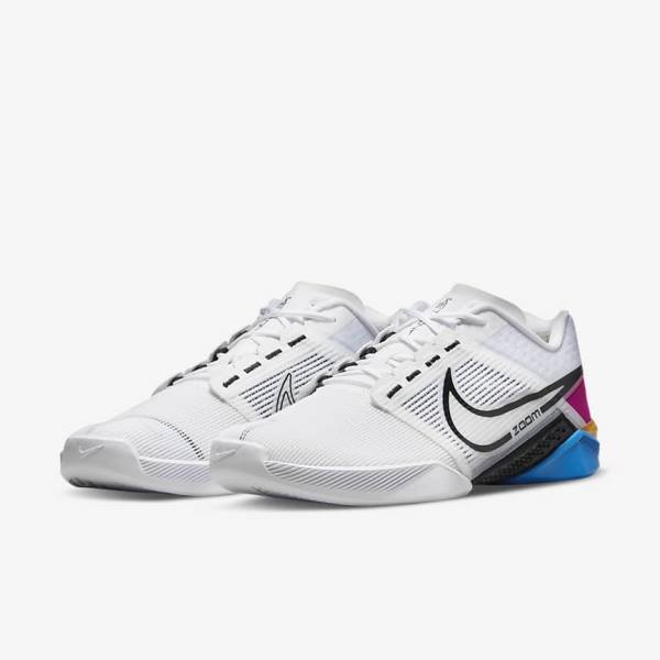 Nike Zoom Metcon Turbo 2 Muške Tenisice Za Trening Bijele Plave Roze Crne | NK081RXM