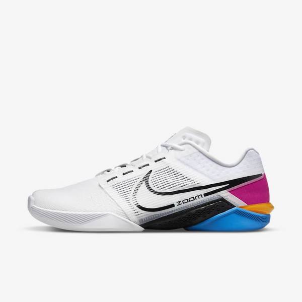 Nike Zoom Metcon Turbo 2 Muške Tenisice Za Trening Bijele Plave Roze Crne | NK081RXM