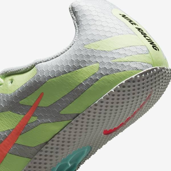 Nike Zoom Rival S 9 Athletics Sprinting Spikes Muške Tenisice Za Trčanje Tirkizne Narančaste | NK460ECY