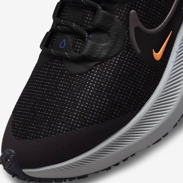 Nike Zoom Winflo 8 Shield Weatherised Road Ženske Tenisice Za Trčanje Crne Narančaste Ljubičaste | NK016ICZ