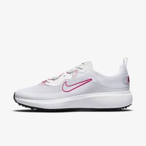 Nike Ace Summerlite Ženske Cipele za golf Bijele Crne Roze | NK492TOL