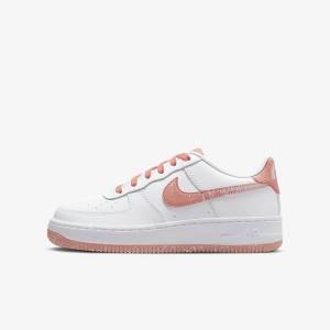 Nike Air Force 1 LV8 Older Dječje Tenisice Bijele Svijetlo | NK126IDG