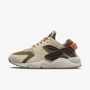 Nike Air Huarache SP Ženske Tenisice Kaki Boja Bordo | NK893GCX