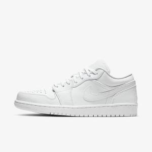 Nike Air Jordan 1 Low Muške Jordan Tenisice Bijele | NK108NLC