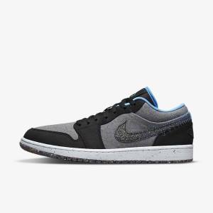 Nike Air Jordan 1 Low SE Muške Jordan Tenisice Sive Crne Plave | NK163MFD