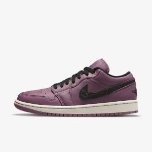 Nike Air Jordan 1 Low SE Ženske Jordan Tenisice Svijetlo Bež Crne | NK961TAM