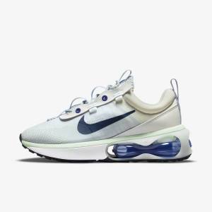 Nike Air Max 2021 Ženske Tenisice Bijele Zelene Obsidijanske | NK583NBO