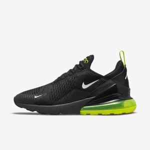 Nike Air Max 270 Muške Tenisice Crne Srebrne Bijele | NK698CMK