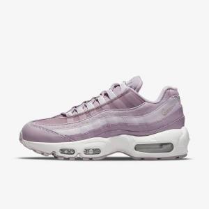 Nike Air Max 95 Ženske Tenisice Ljubičaste Bijele Metalne Srebrne | NK278YLM