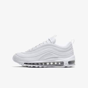 Nike Air Max 97 Older Dječje Tenisice Bijele Metalne Srebrne Bijele | NK834CAZ