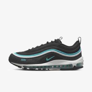 Nike Air Max 97 SE Muške Tenisice Crne Bijele Tirkizne | NK857QZX