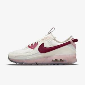 Nike Air Max Terrascape 90 Ženske Tenisice Bijele Roze Bordo | NK826FVD