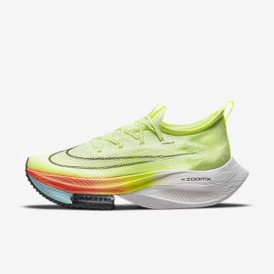 Nike Air Zoom Alphafly NEXT% Flyknit Road Racing Muške Tenisice Za Trčanje Mango | NK514PNW