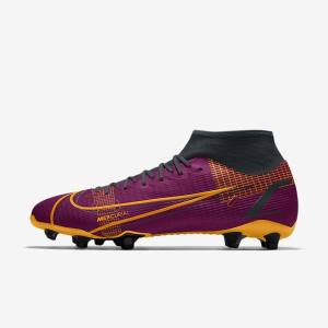 Nike Mercurial Superfly 8 Academy By You Custom Muške Tenisice Za Nogomet Visebojne | NK153NOL