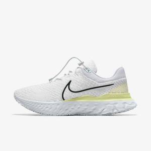 Nike React Infinity Run 3 By You Custom Road Muške Tenisice Za Trčanje Bijele | NK327RWF