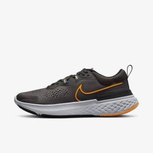 Nike React Miler 2 Road Muške Tenisice Za Trčanje Sive Crne Sive | NK258NGY