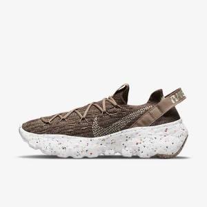 Nike Space Hippie 04 Ženske Tenisice Smeđe Bijele | NK863TAE