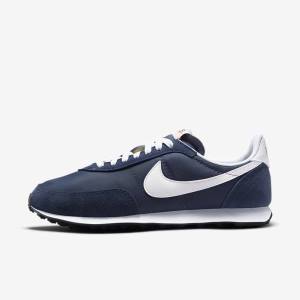 Nike Waffle Trainer 2 Muške Tenisice Plave Tamnoplave Bijele | NK156GBD