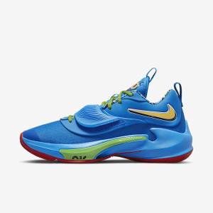 Nike Zoom Freak 3 Muške Tenisice za košarku Plave Bijele Crvene Crne | NK470ZSH